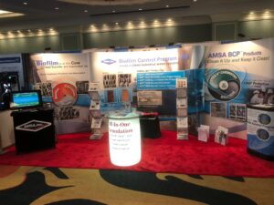 AMSA, Inc. tradeshow booth